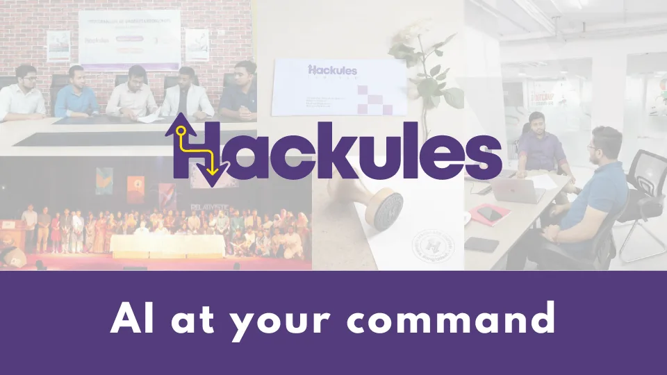 The Hackules team at the Dhaka office